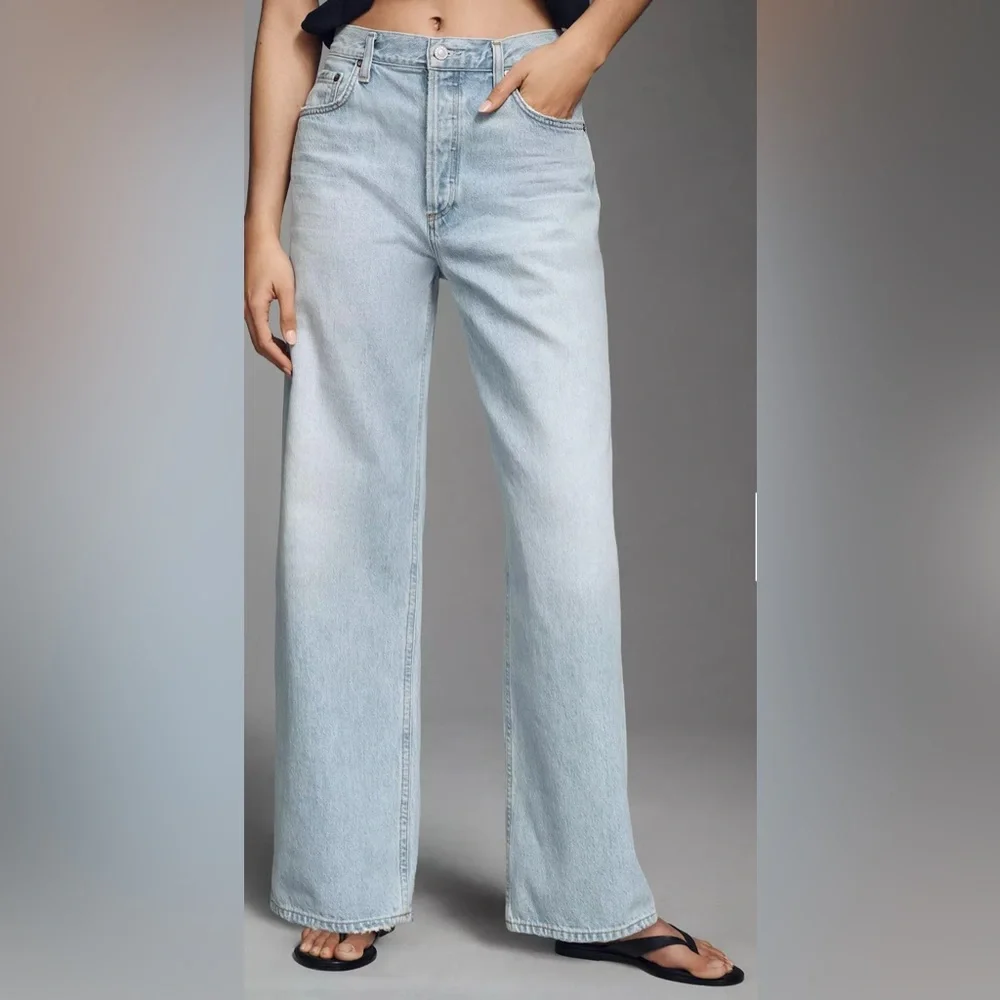 Agolde Low Slung Baggy Jeans - Picture 2 of 4